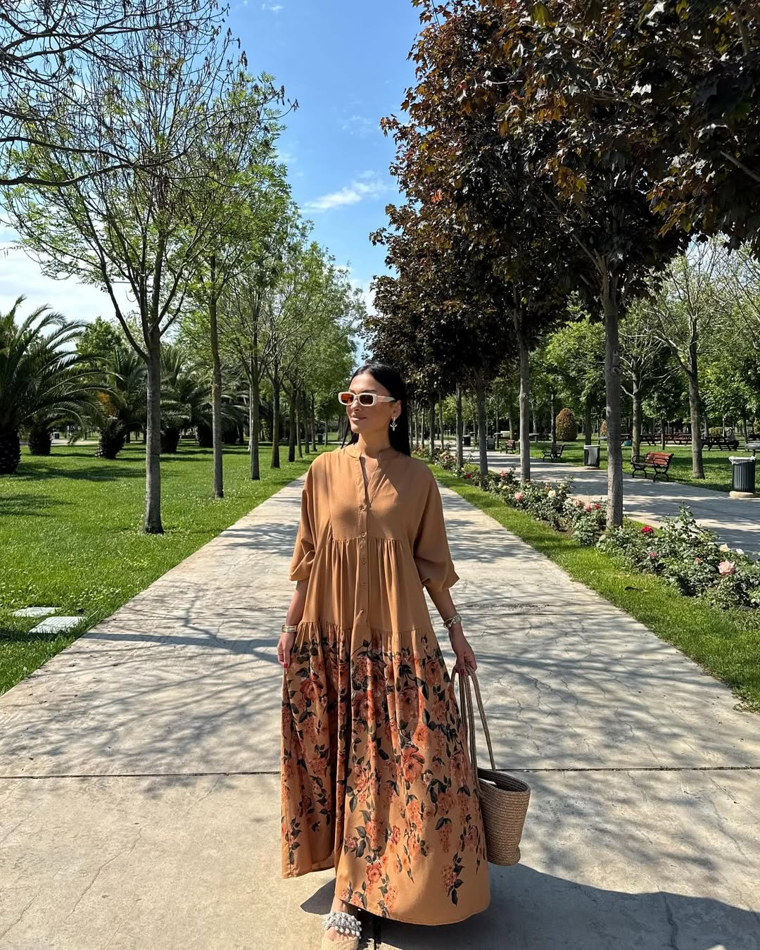 Forest Blossom Dress/