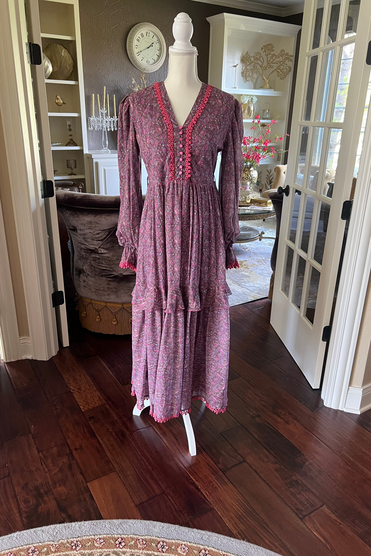 Blushing Floral Dress