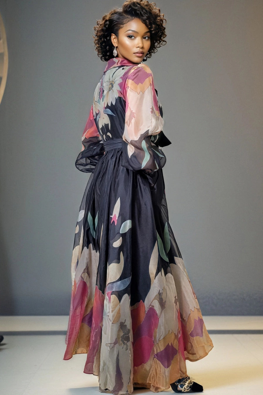 Neck Wrap Dress