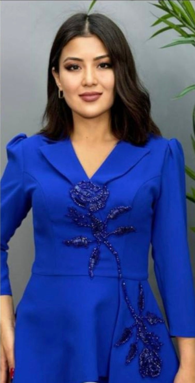 Midnight sequin suit