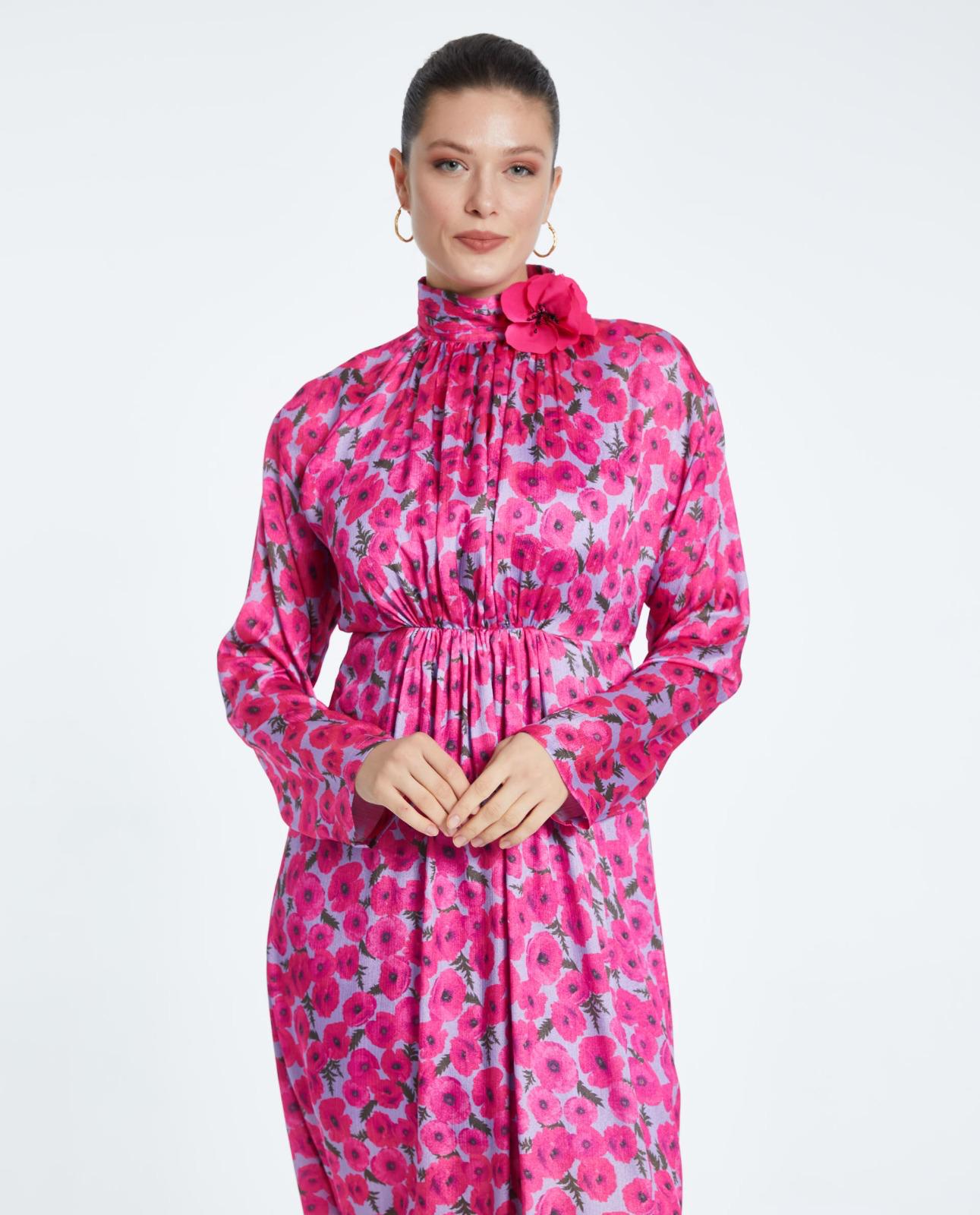florals dress to impress Pink Floral Tiered Formal with Square Neck & Tie Straps - VG014 and beautifully feminine with its flowing tiered A Floral Dress Inspo: Play Dress