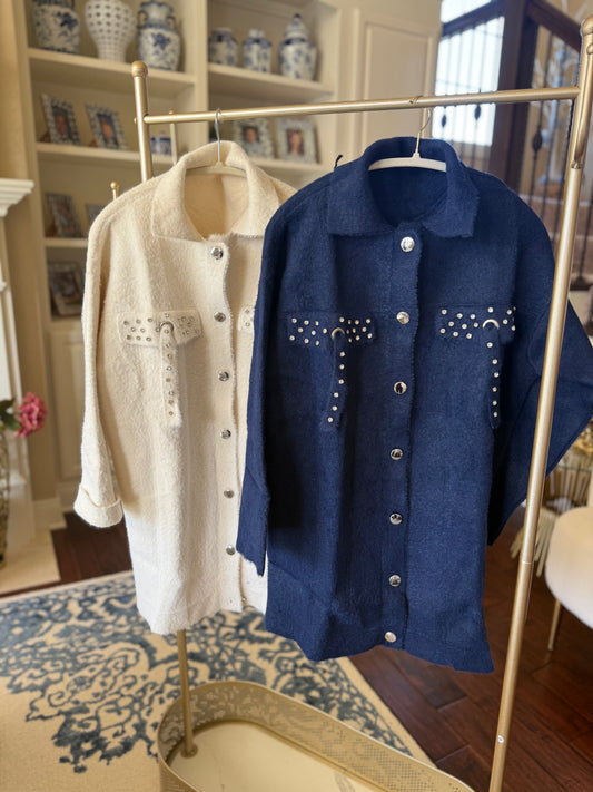 Studded Cardigan