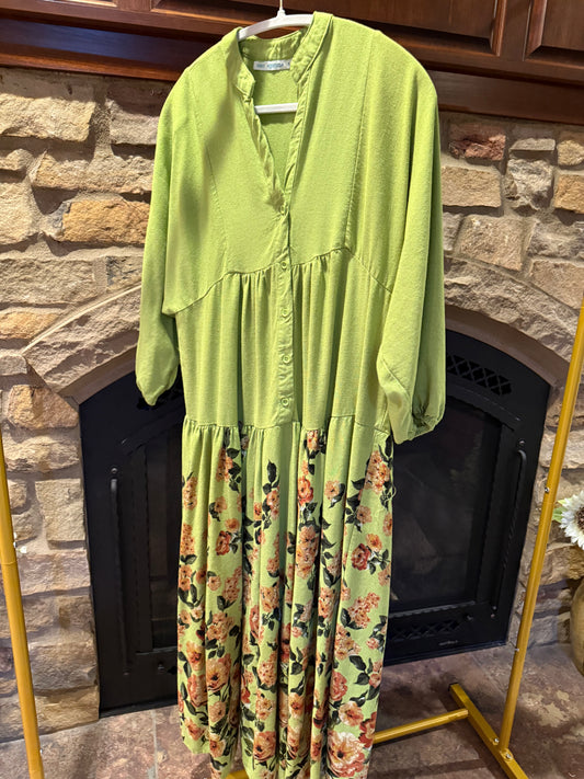 Forest Blossom Dress/