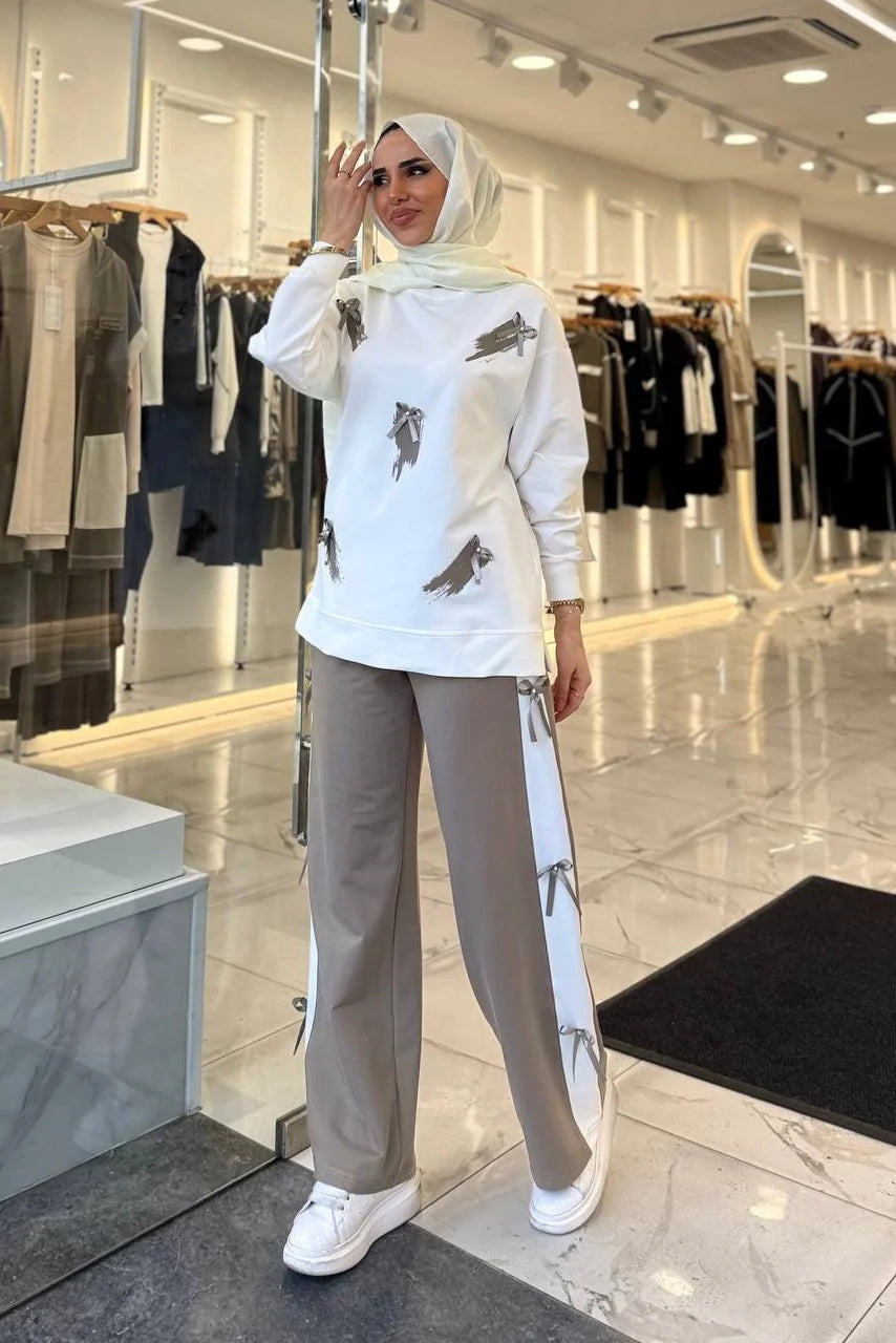 Grace Bow Two-Piece Set