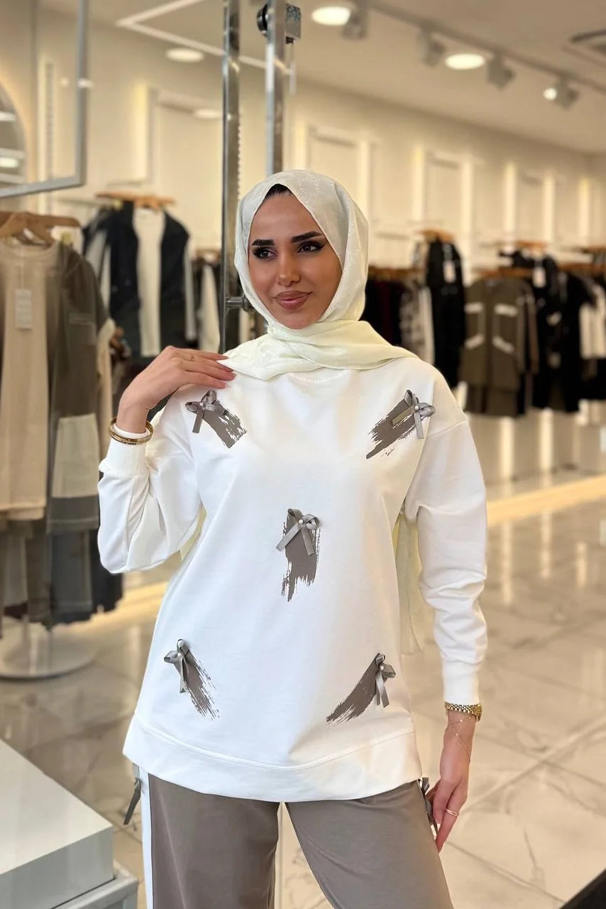 Grace Bow Two-Piece Set