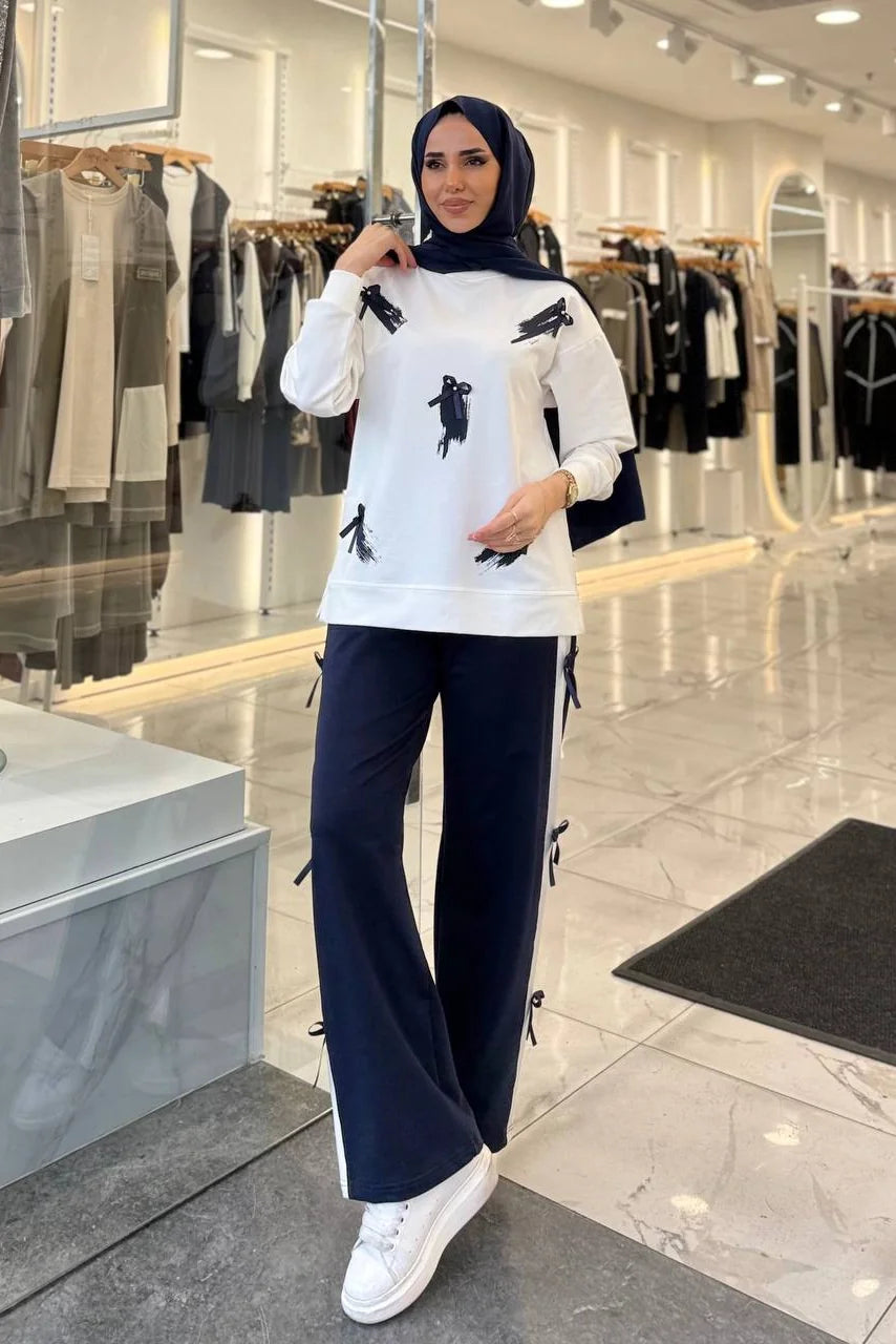 Grace Bow Two-Piece Set