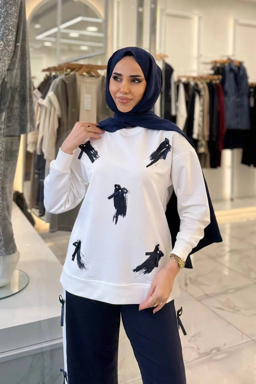 Grace Bow Two-Piece Set