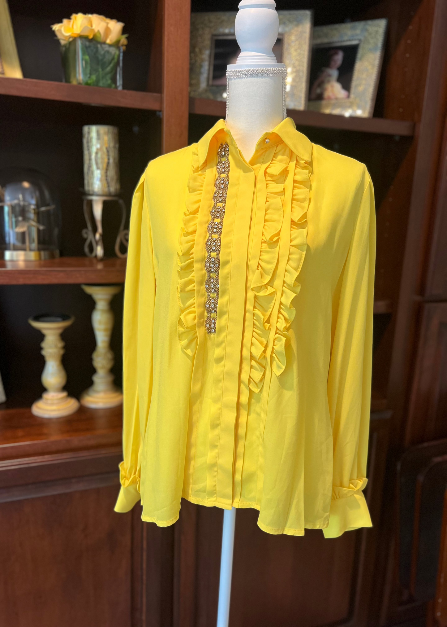 Sunshine Ruffle Blouse