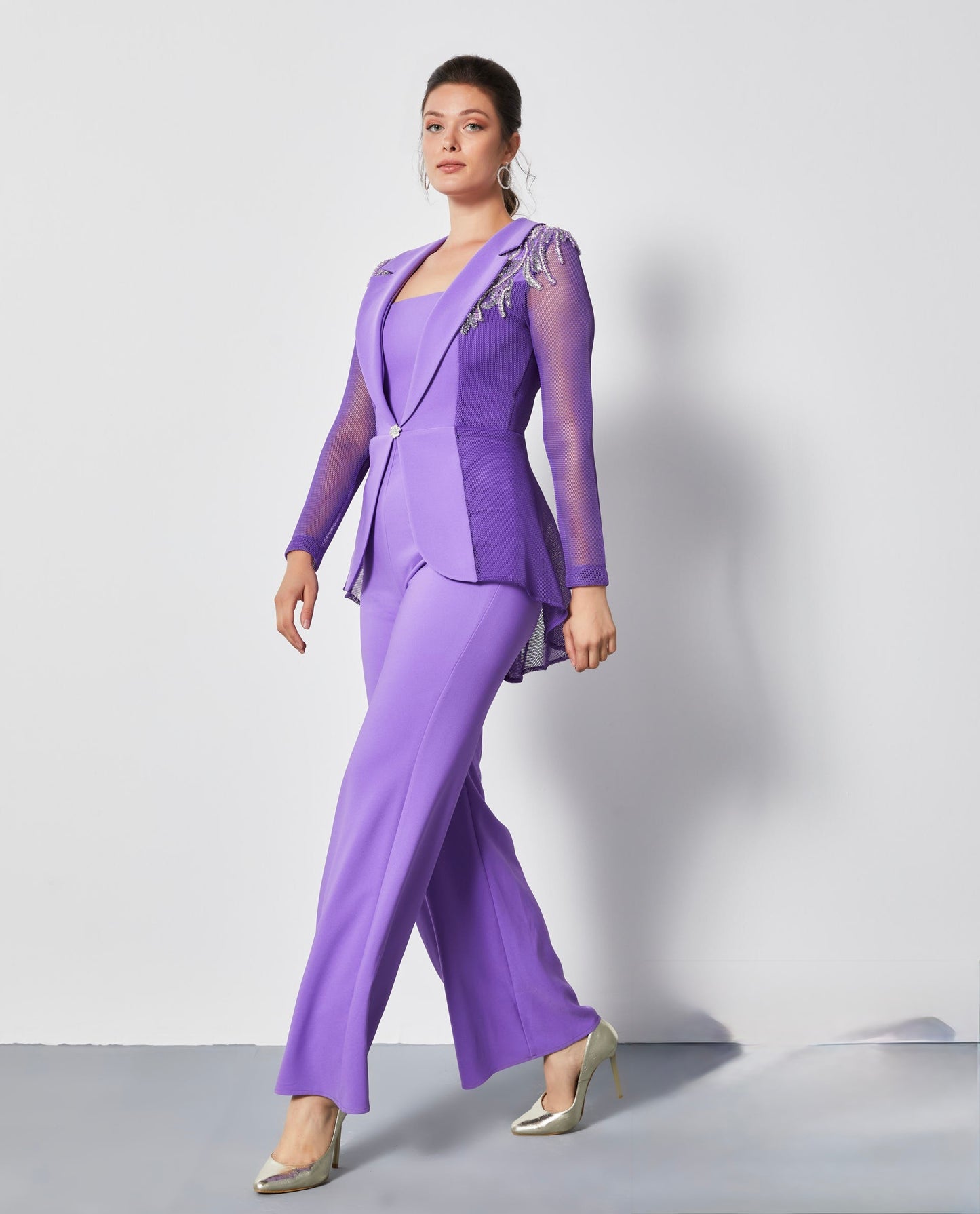 Lavender Empress Evening jumpsuit