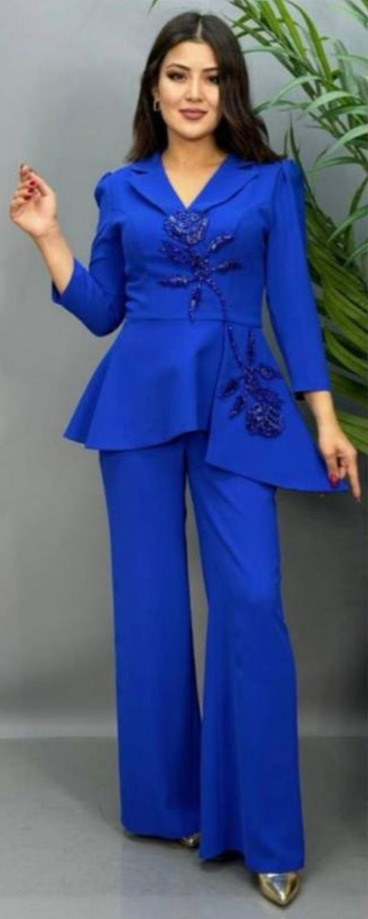 Midnight sequin suit