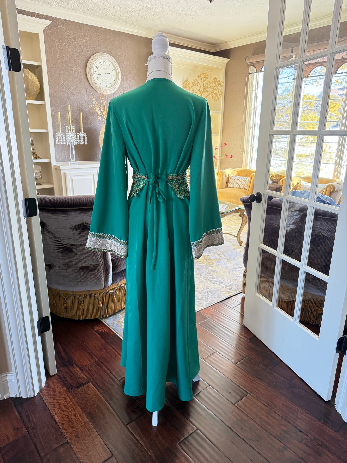 Emerald Whisper Abaya