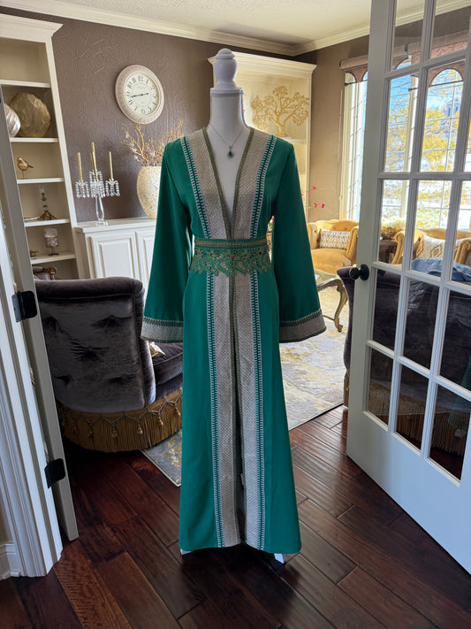 Emerald Whisper Abaya