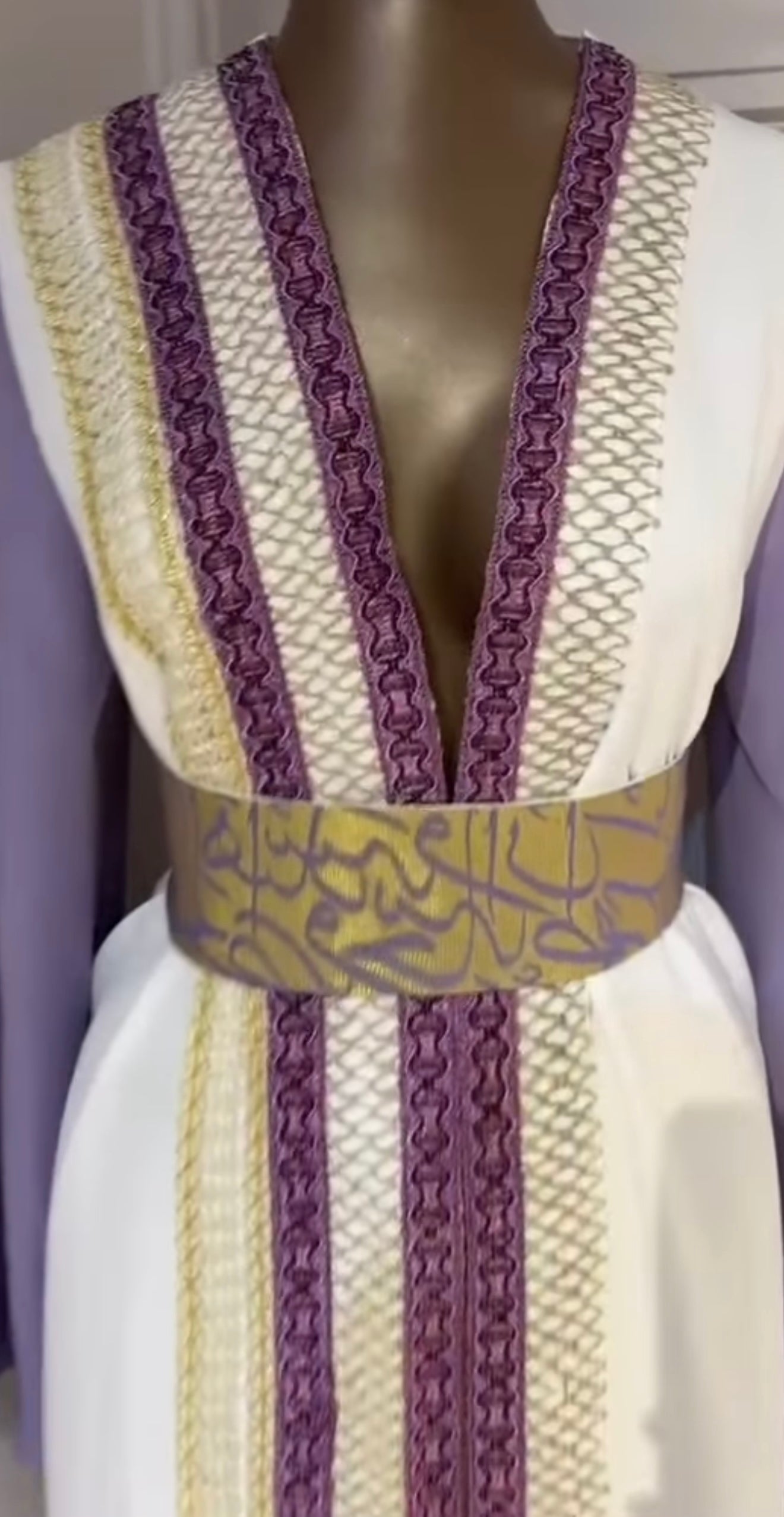 Royal Amethyst Abaya