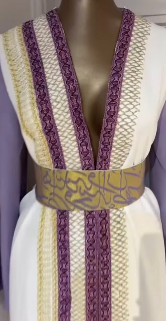 Royal Amethyst Abaya